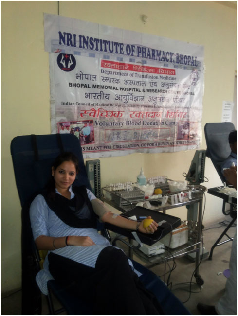 Blood Donation - NRI Institute of Pharmacy